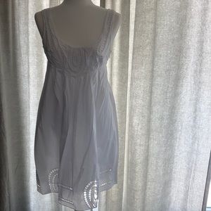 White summer dress from 2B Bebe